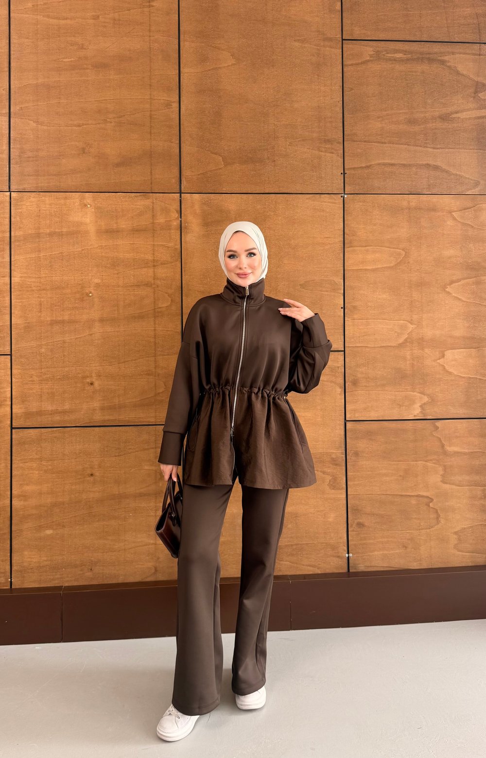 PREMİUM ELEGANCE TAKIM KAHVERENGİ