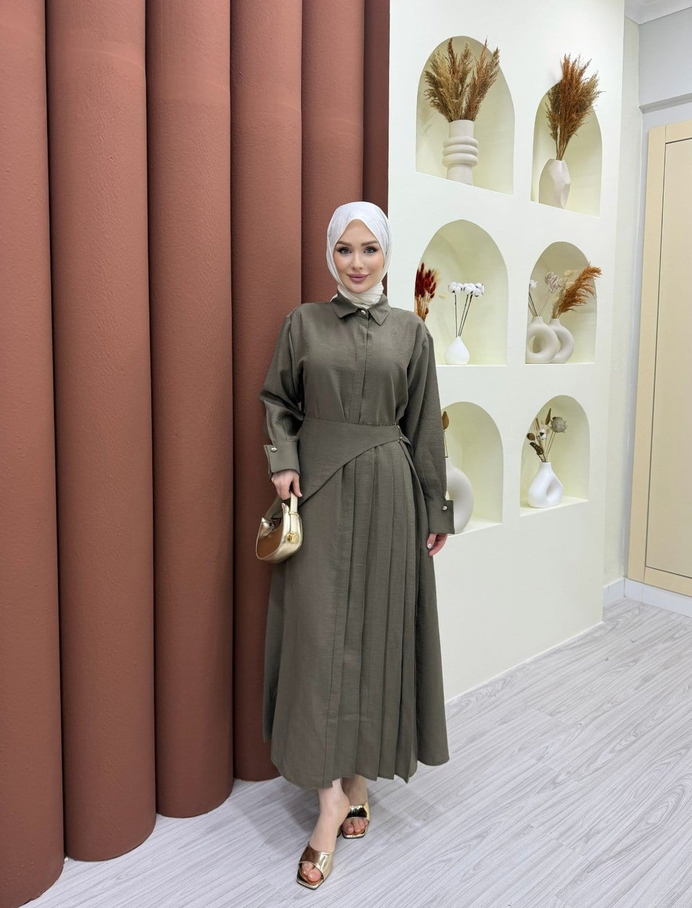 Zela Elbise Haki