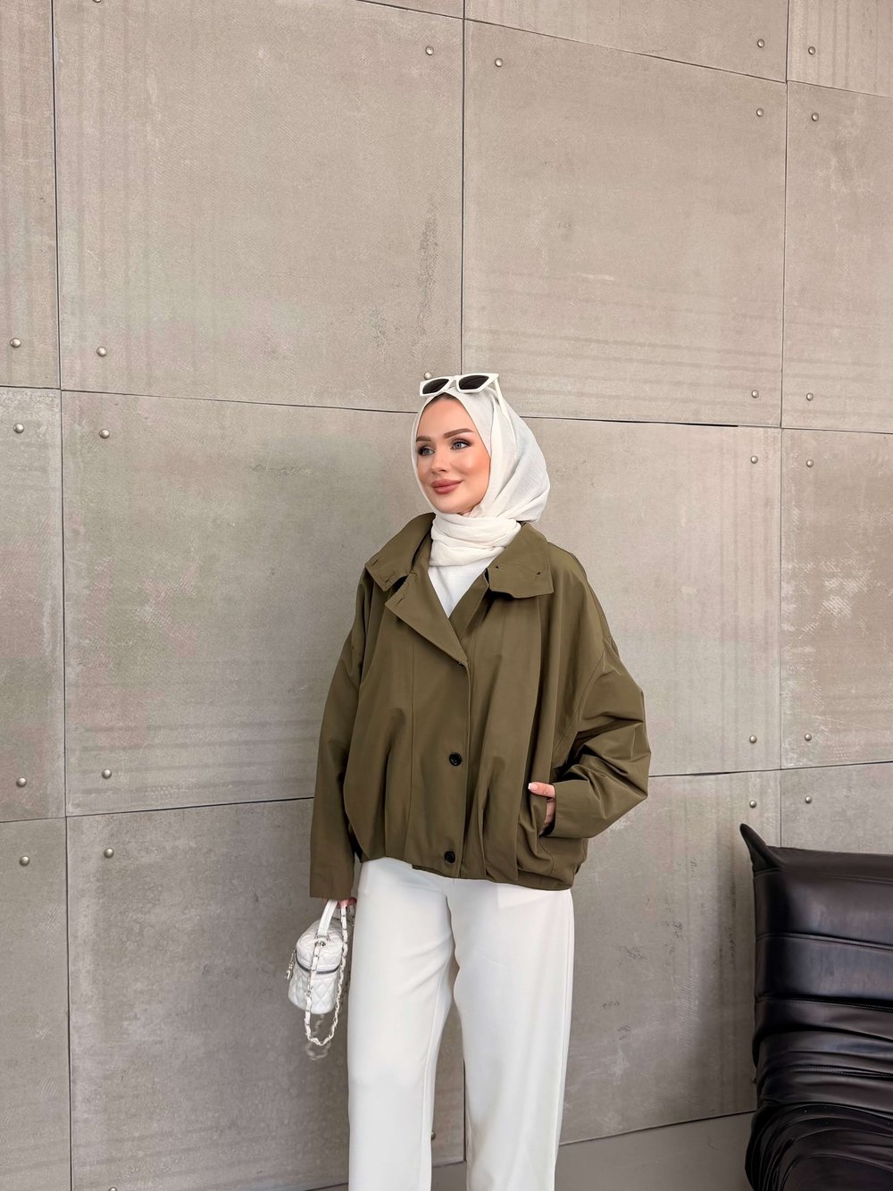 ZR MODEL BOMBER TRENC CEKET HAKİ