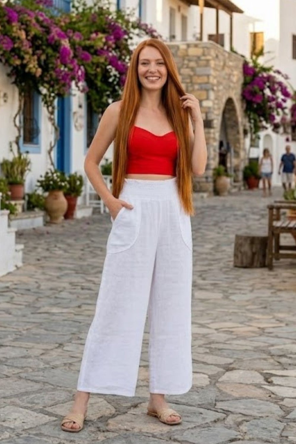 İtalyan Keten Pantolon