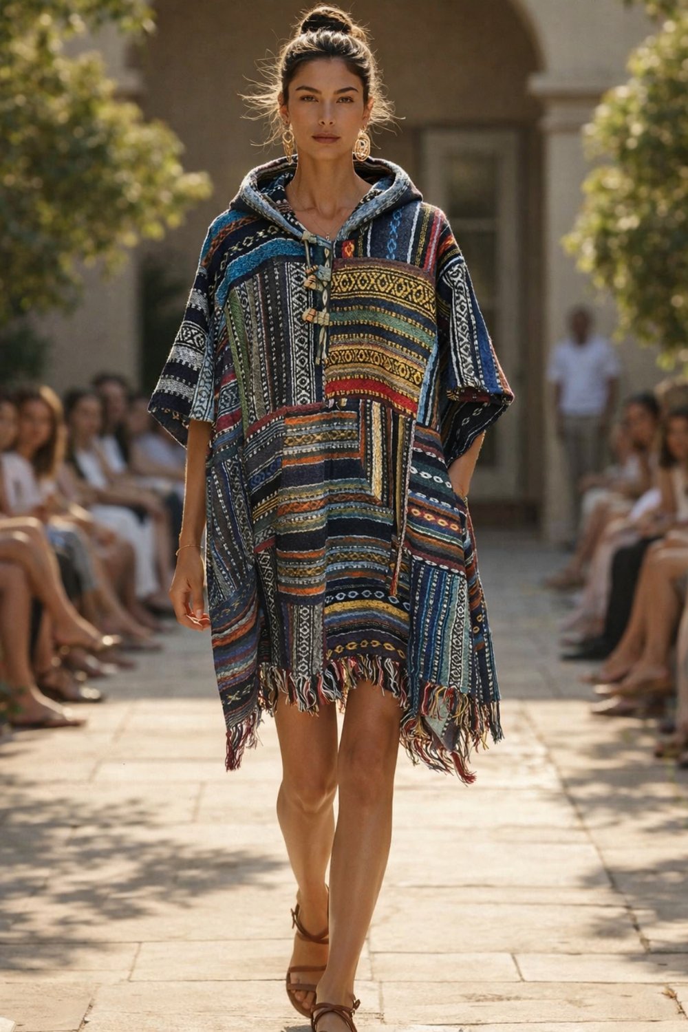 Kilim Patchwork %100 Pamuklu Panço