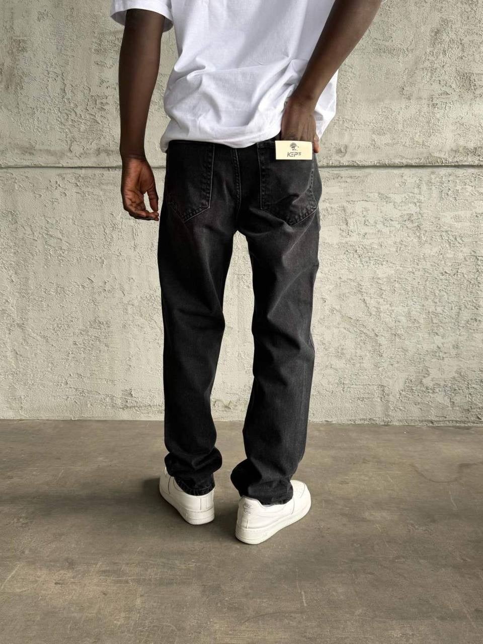 KEPS BAGGY KOT SİYAH