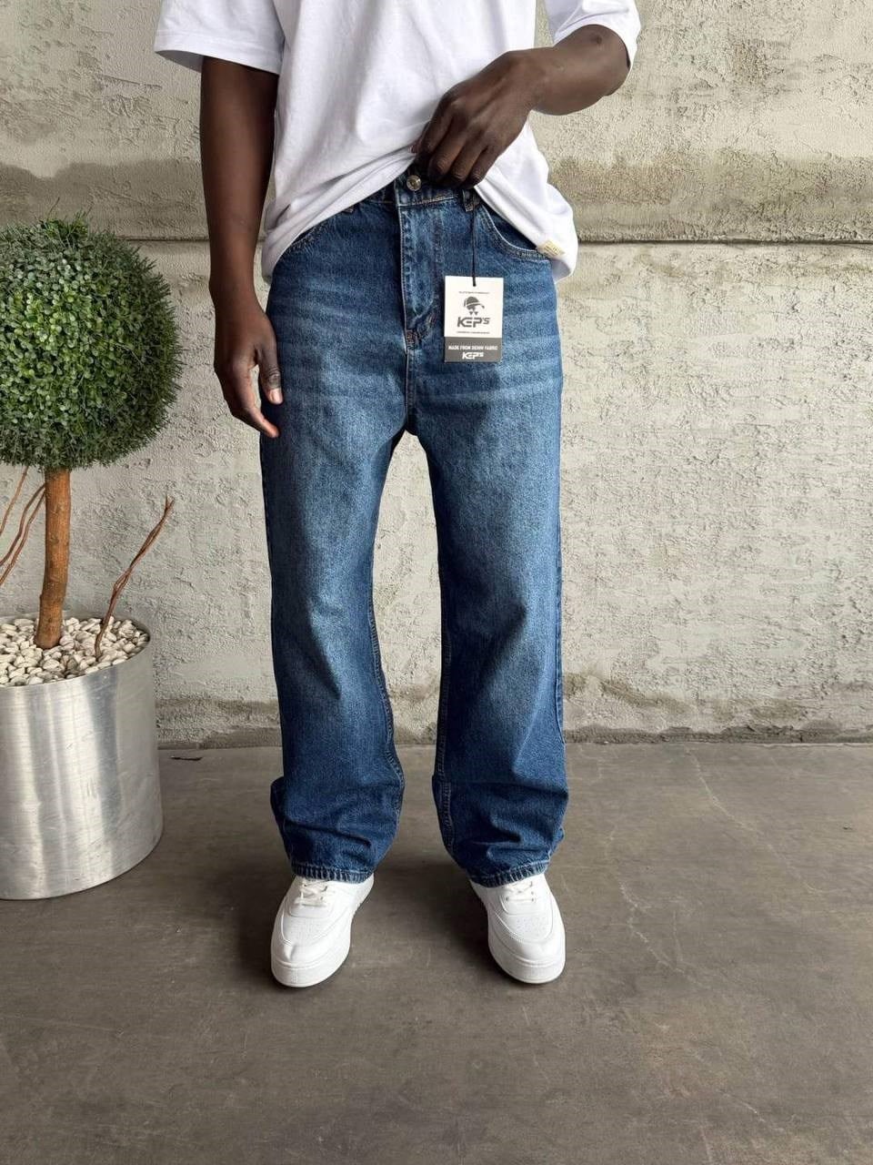 KEPS RELAX BAGGY MAVİ