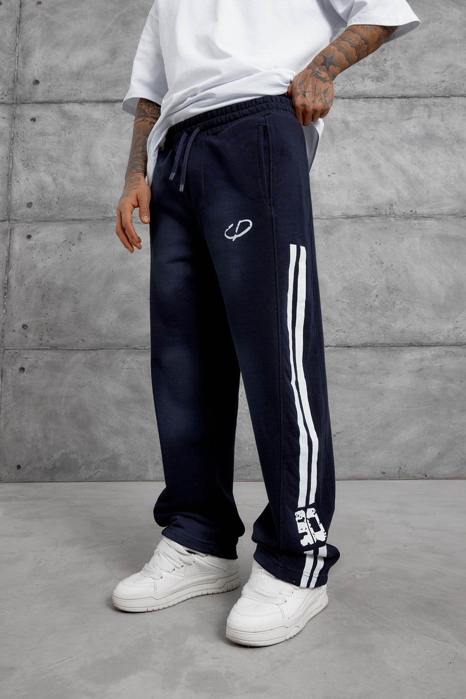 ŞERİTLİ PAÇA 90 BAGGY EŞOFMAN ALTI LACİ