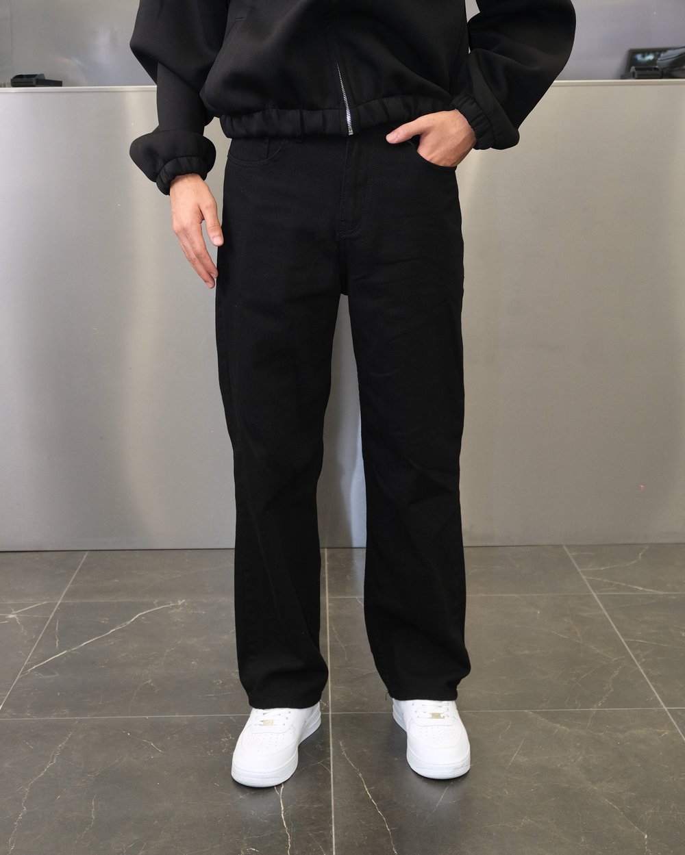 SİYAH EXTRA BAGGY JEANS