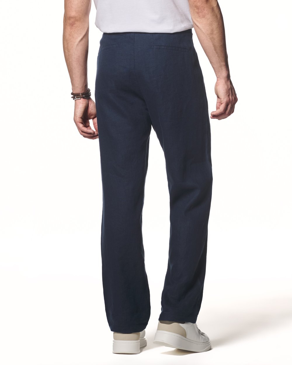 %100 Keten Pantolon