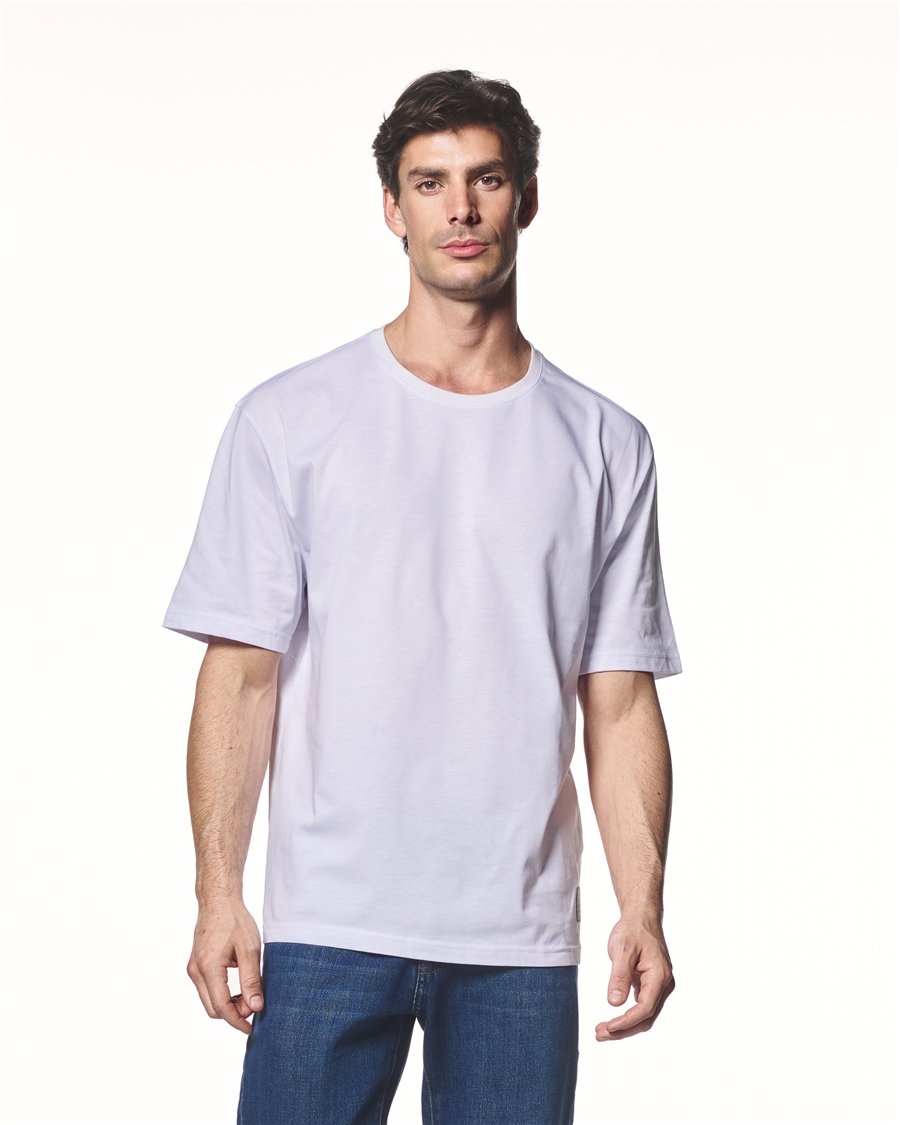 %100 Pamuk Orta Kalıklıkta T-Shirt