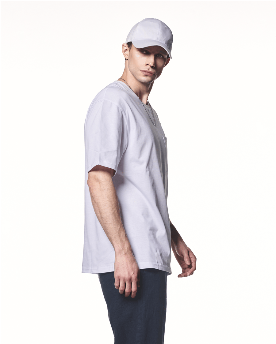 Cepli Kısa Kollu T-Shirt
