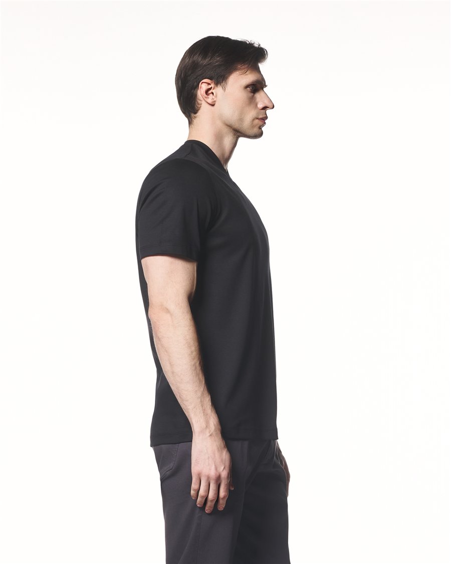Modal Karışımlı V Yaka T-Shirt