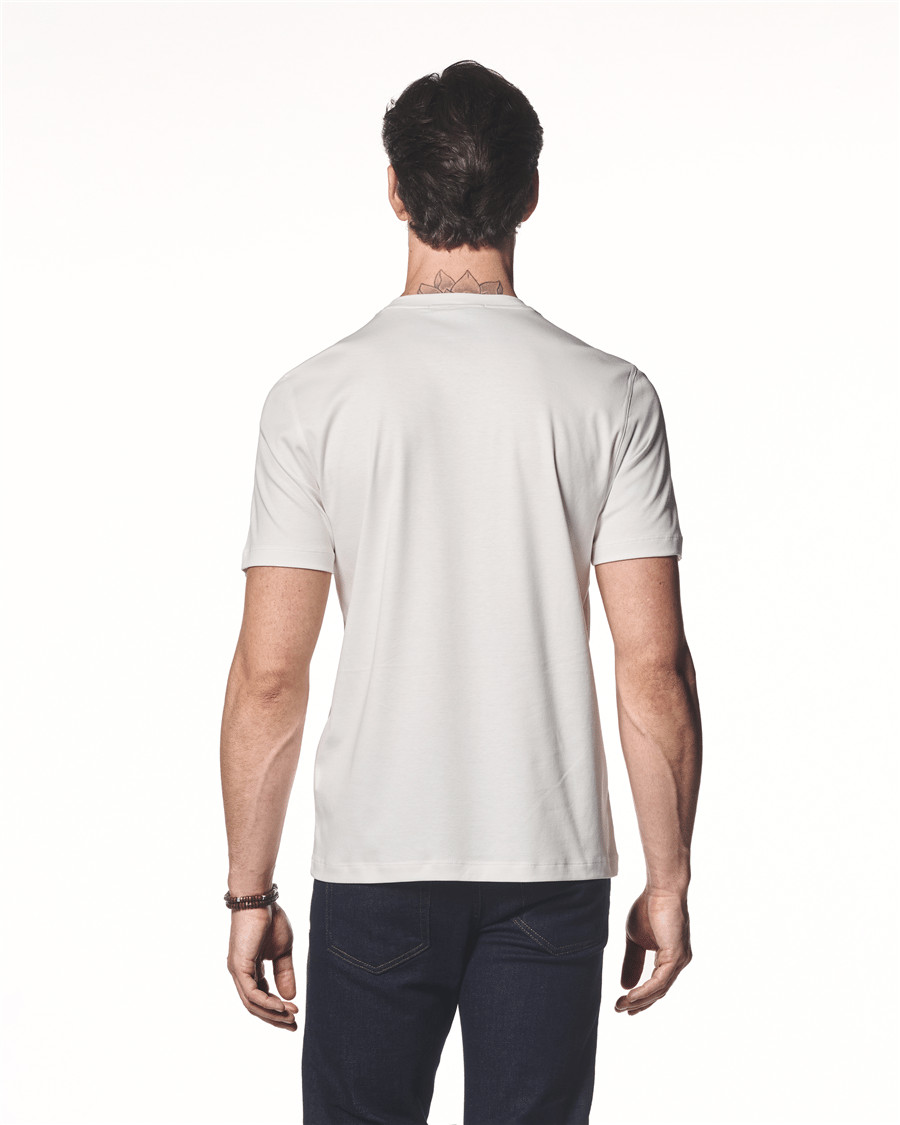 Modal Karışımlı V Yaka T-Shirt