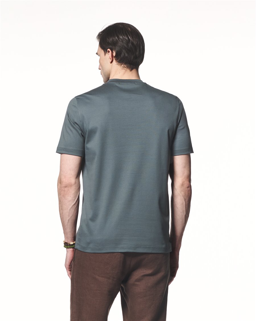 Modal Karışımlı V Yaka T-Shirt