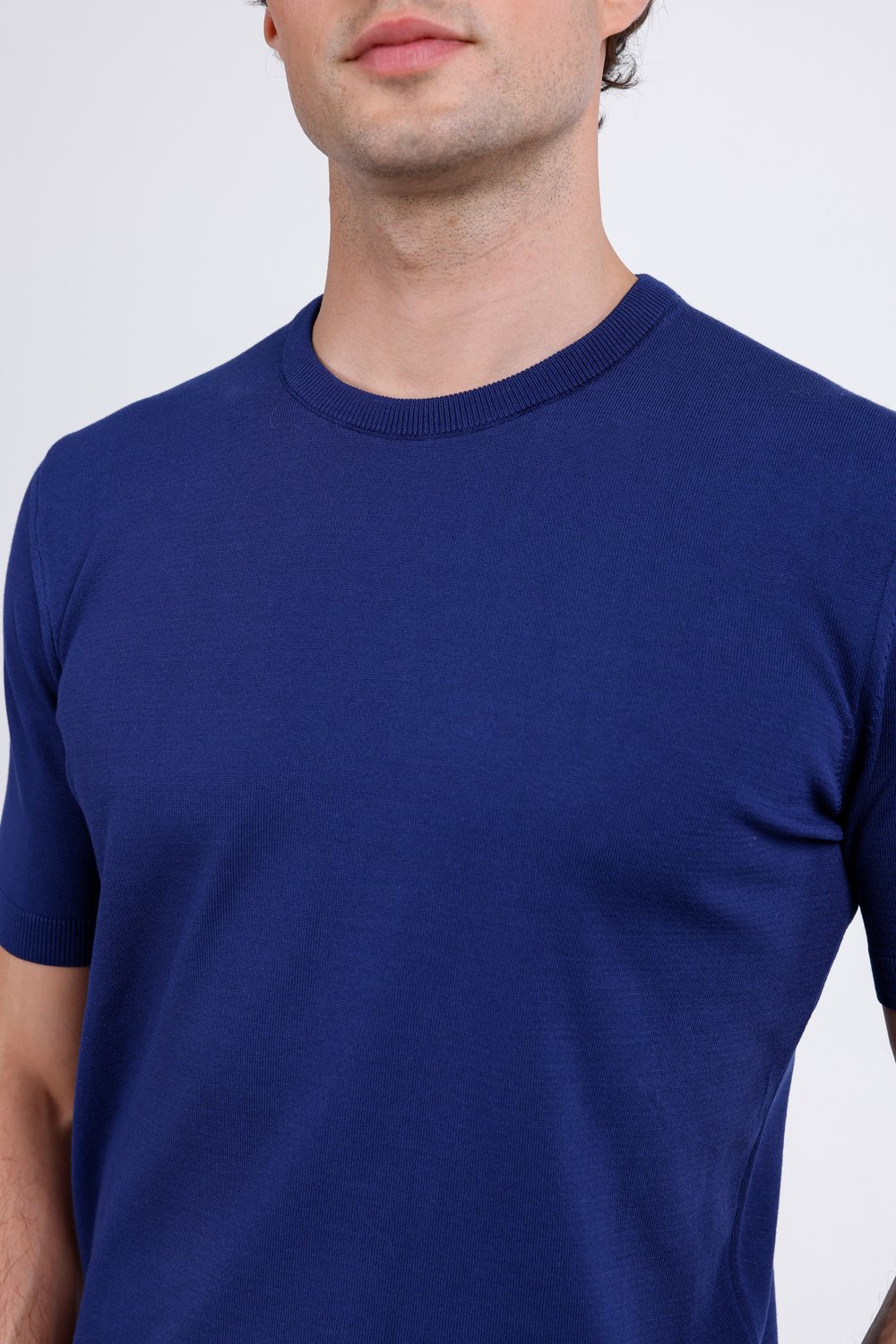Regular Fit Bisiklet Yaka Triko T-Shirt