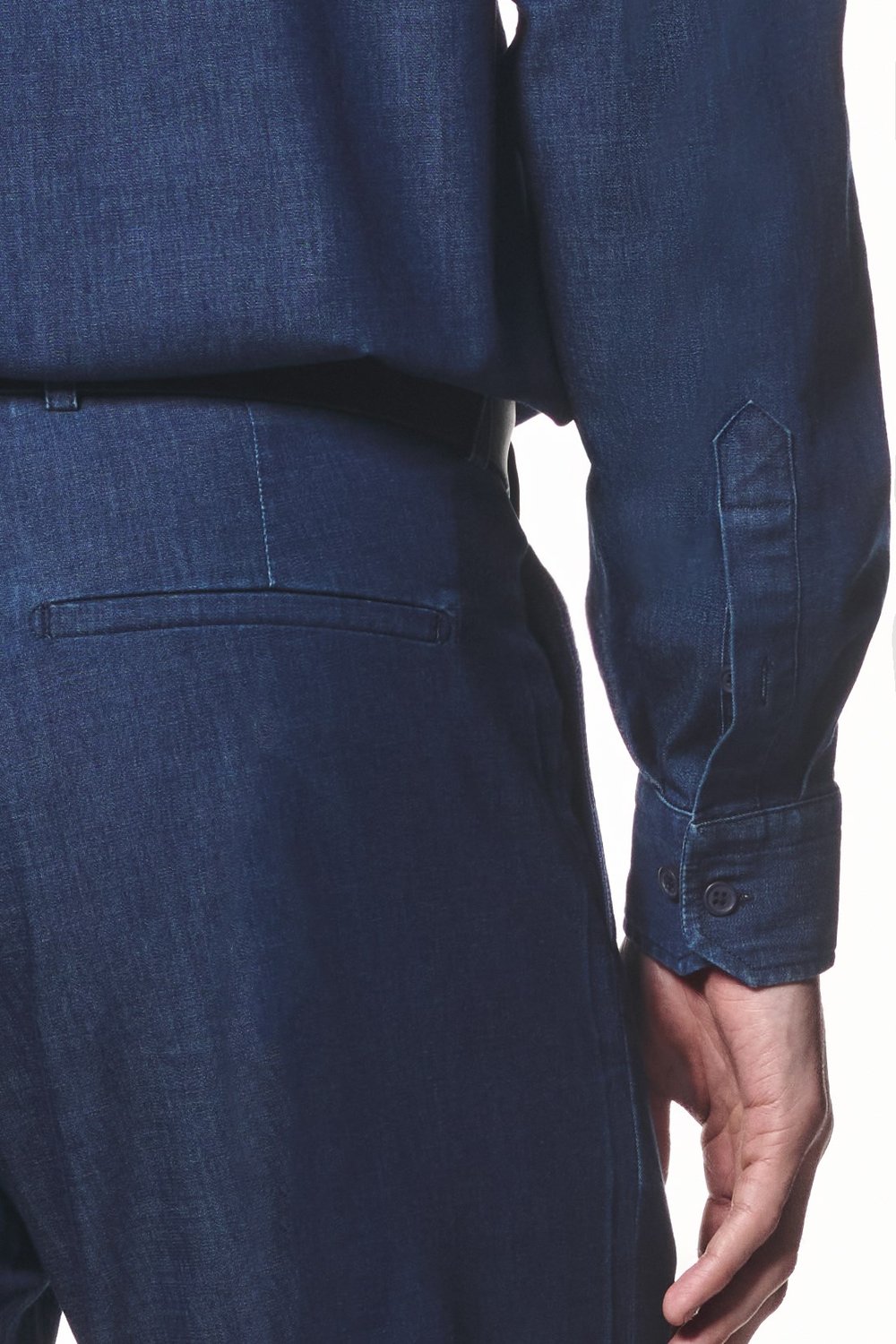 Yumuşak Dokulu Hafif Denim Pantolon
