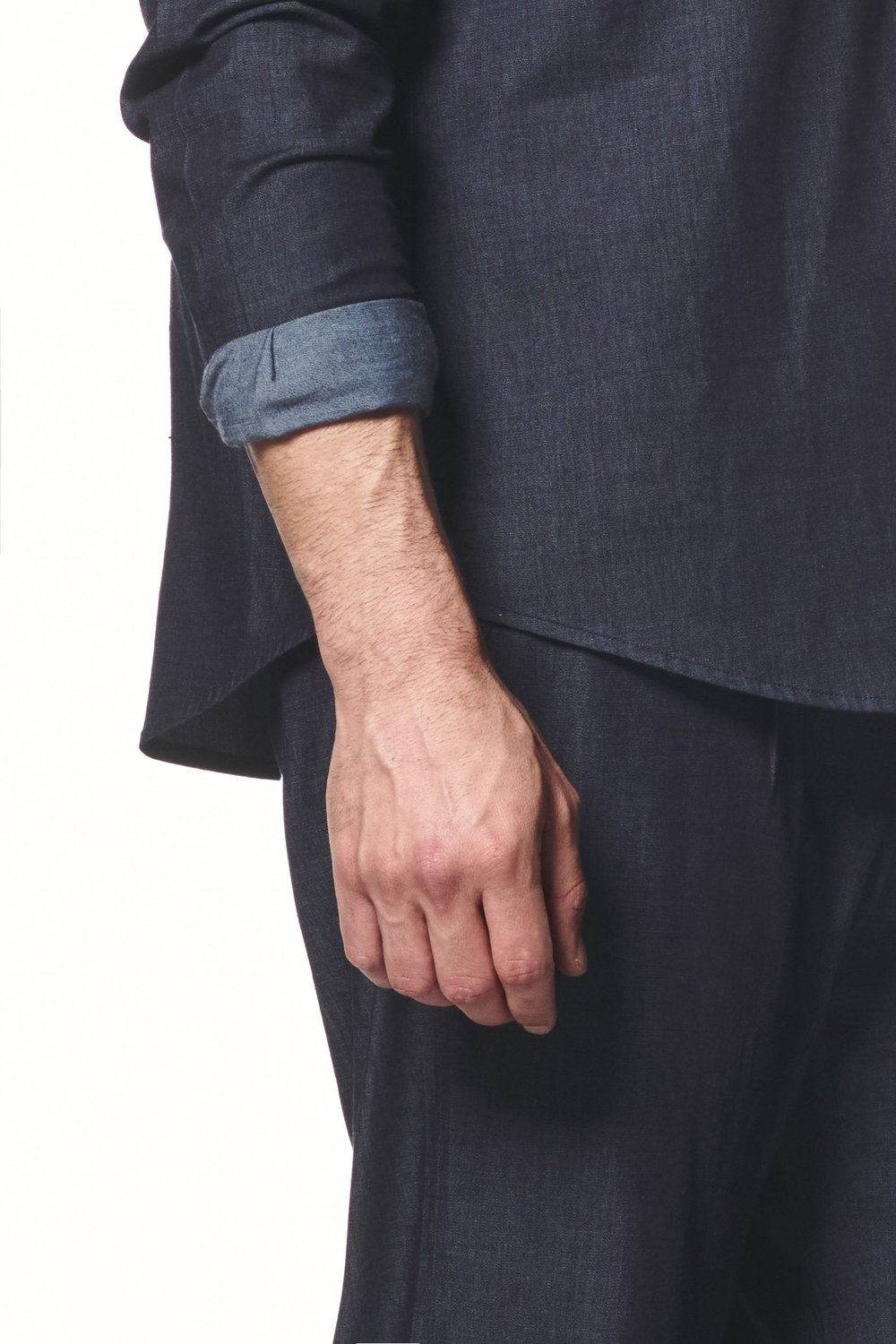 Yumuşak Dokulu Hafif Denim Pantolon