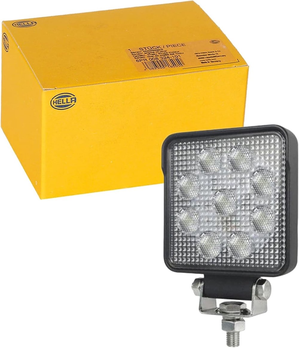 10v-30v Çalışma Lambası Kare 9w (9 Ledli) (100*100*34 MM) - 1GA357103012