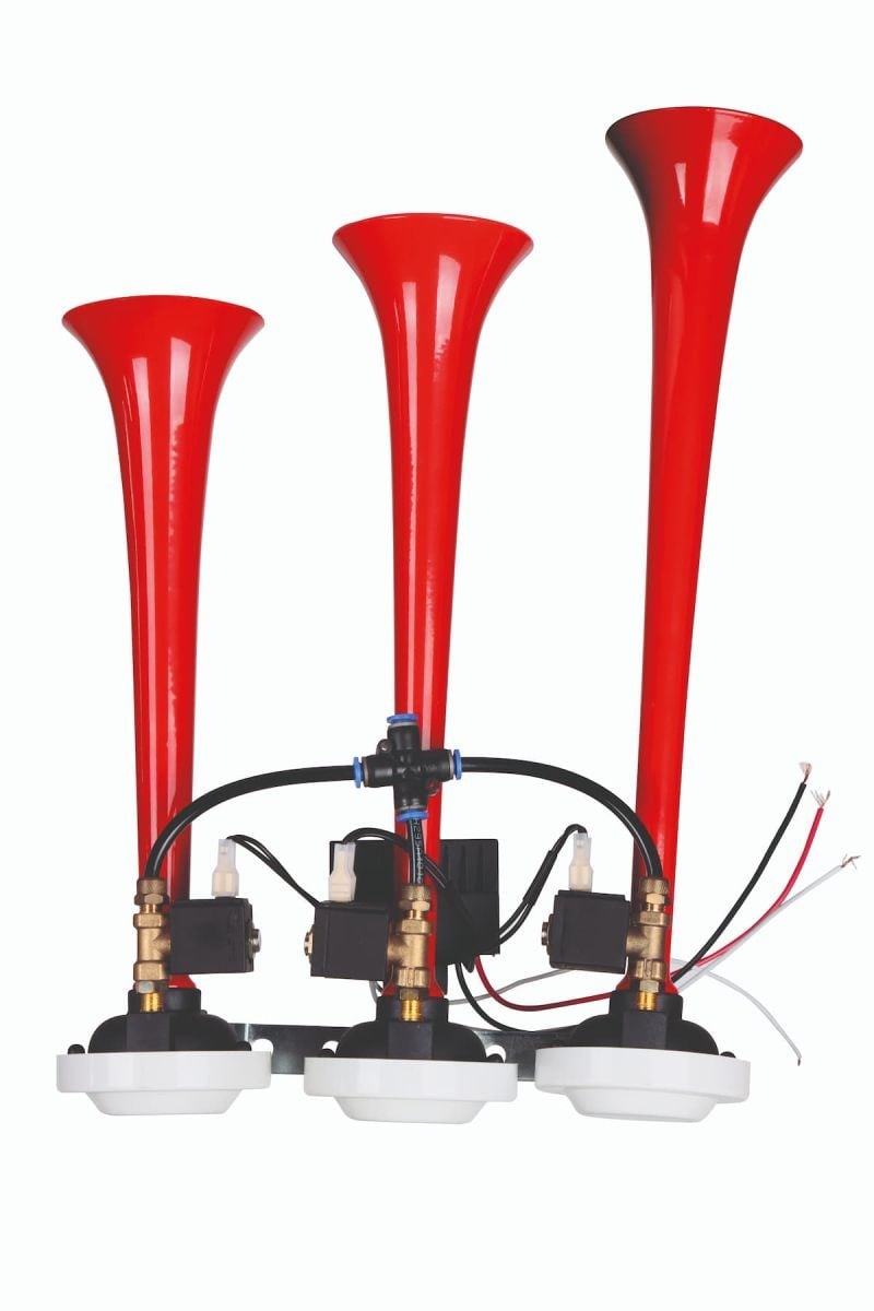 12 Volt  Havalı Korna 3 Borulu Saydırmalı Dali Dali Wolfram 60123