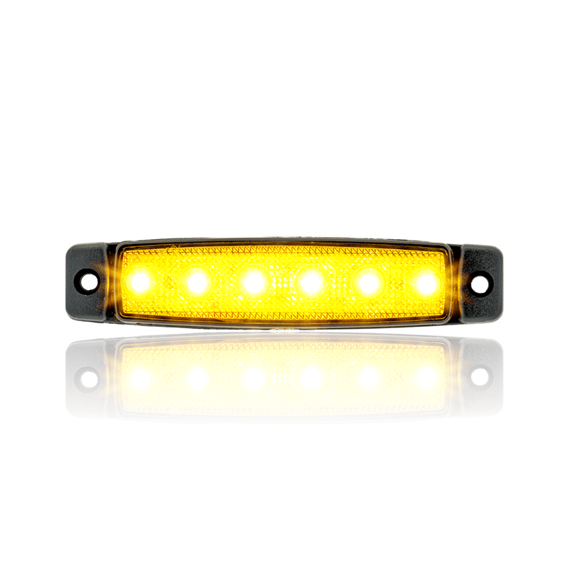 12V 6 Ledli Sarı Parmak Lamba - SBB12Y6