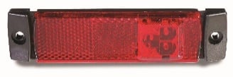 ÇERKEZ KRONE TİP SIDE MARKER KIRMIZI -LED 'E' ( KLİKLİ - 50 cm.Kablolu )  UNVR-228  