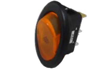 ENG PRO Basmalı Anahtar 12V 20A IŞIKLI SARI PRO PB 0413