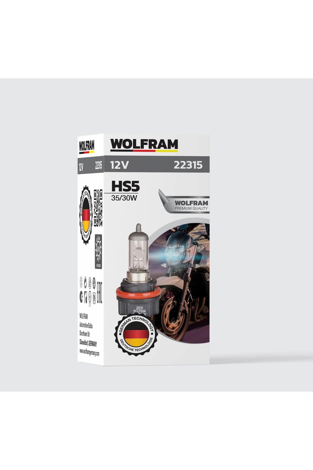 HS5 Ampul Standart Işık Motosiklet 12V 35/30W