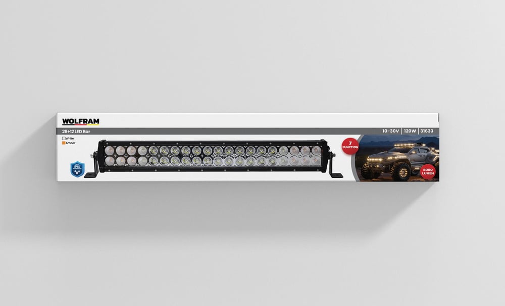 Led Bar Beyaz+Turuncu 7 Fonksiyonlu 58 Cm