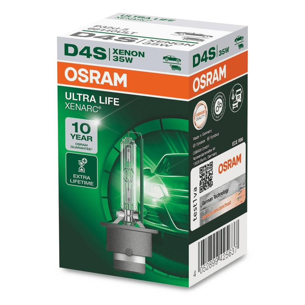 OSRAM 12V 35W D4S XENARC UZUN ÖMÜR 66440ULT
