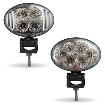 SERLO 4 LED EL150mm LED ÇALIŞMA LAMBASI OVAL ALT BAĞLANTI DÜZ CAM 0001.3731.000