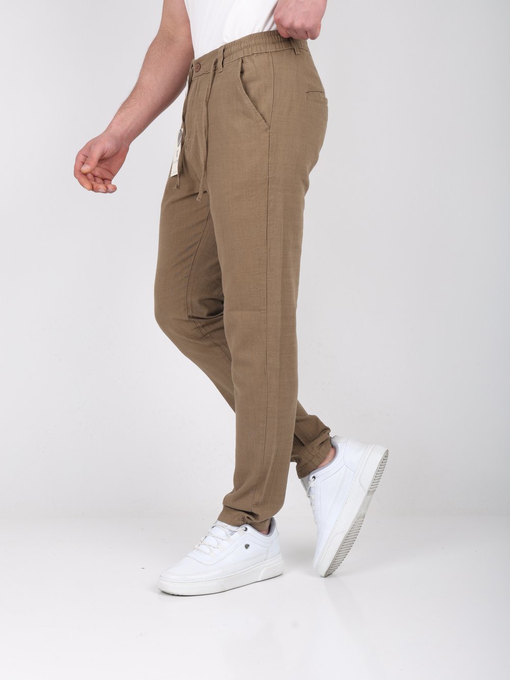 Erkek Keten Pantolon