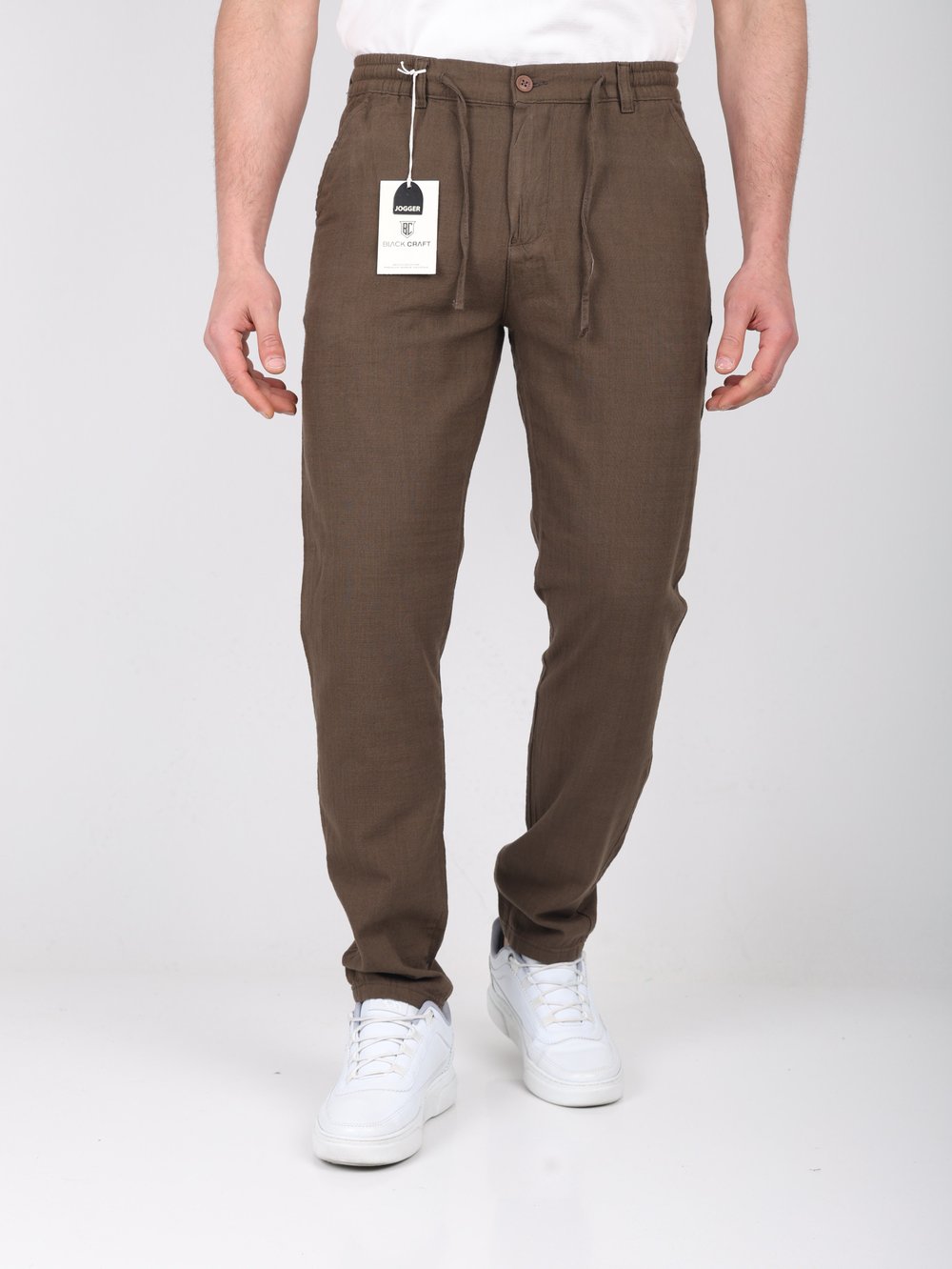 Erkek Keten Pantolon