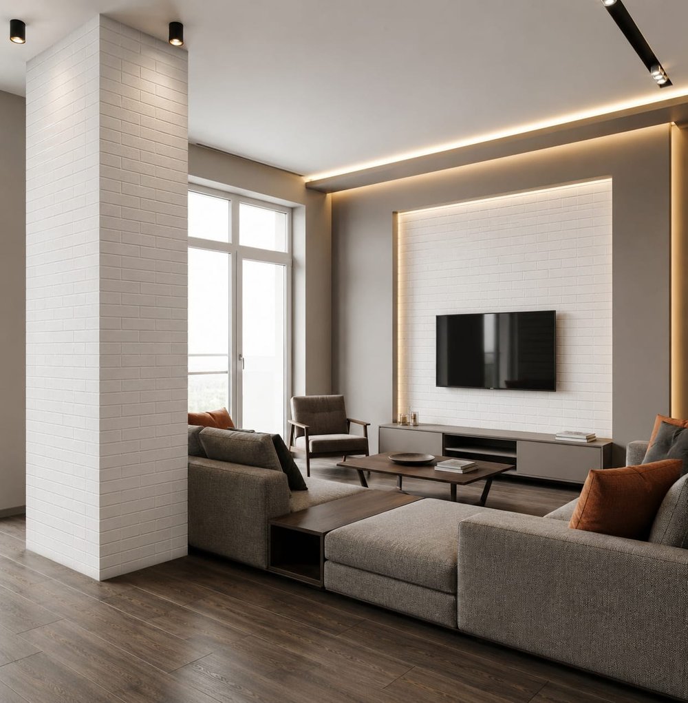 70X280 Kendinden yapışkanlı Duvar kağıdı Beyaz Taş Desen ,salon,duvar,tv Ünitesi