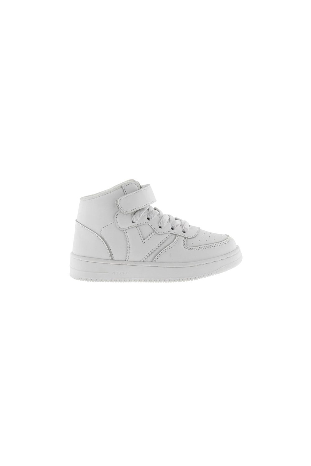 Victoria Tiempo Botin Efecto Piel Unisex Bebek Beyaz Ayakkabı