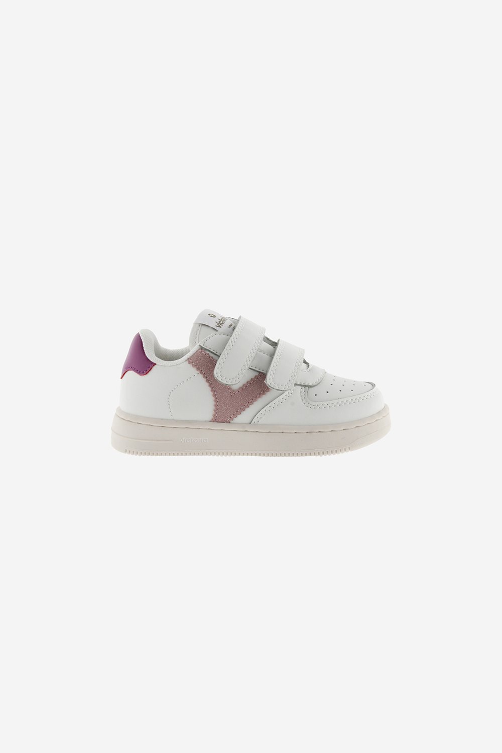 Victoria Tiempo Tiras Efecto Piel & Color Kız Çocuk Rose Ayakkabı