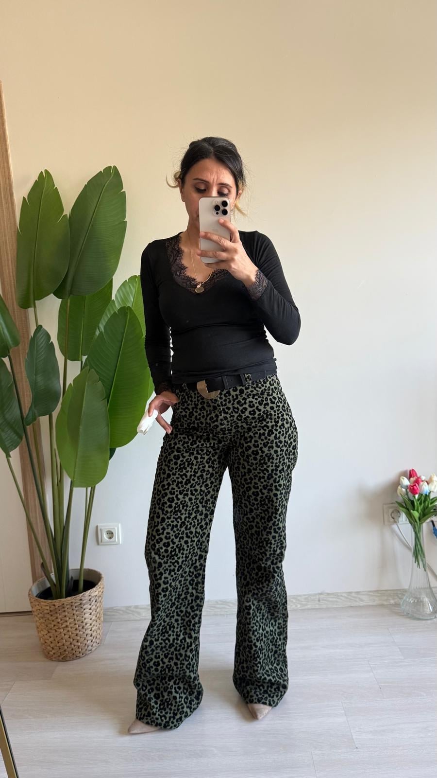 ORJ.LEOPAR JEAN