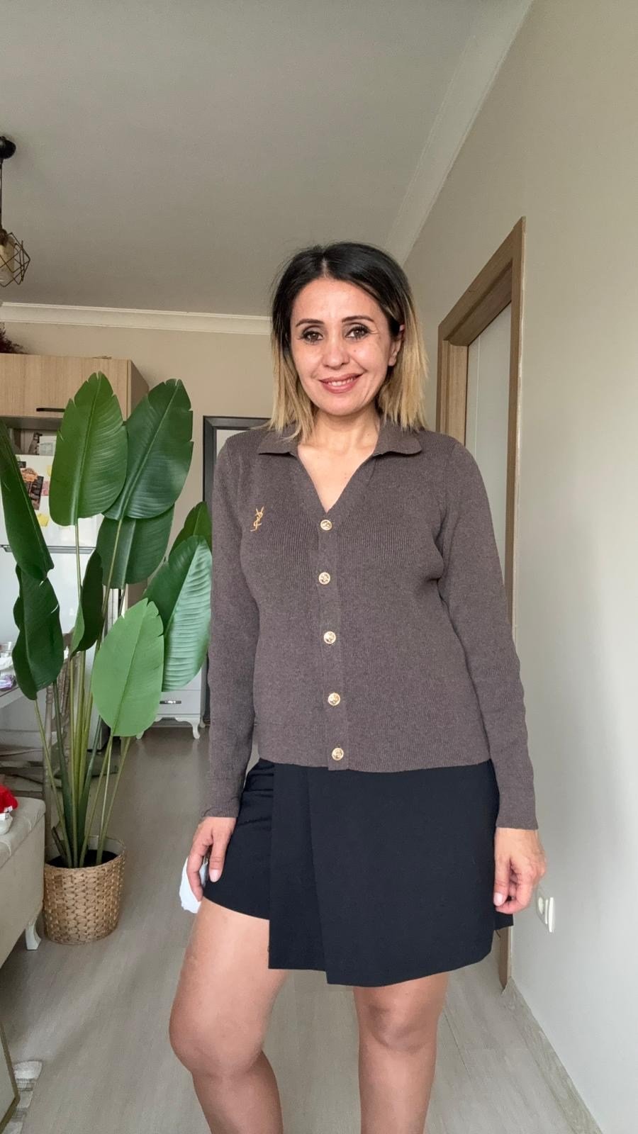 ORJ. GOLD DÜĞMELİ HIRKA