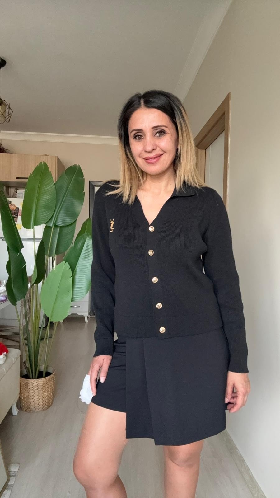 ORJ. GOLD DÜĞMELİ HIRKA