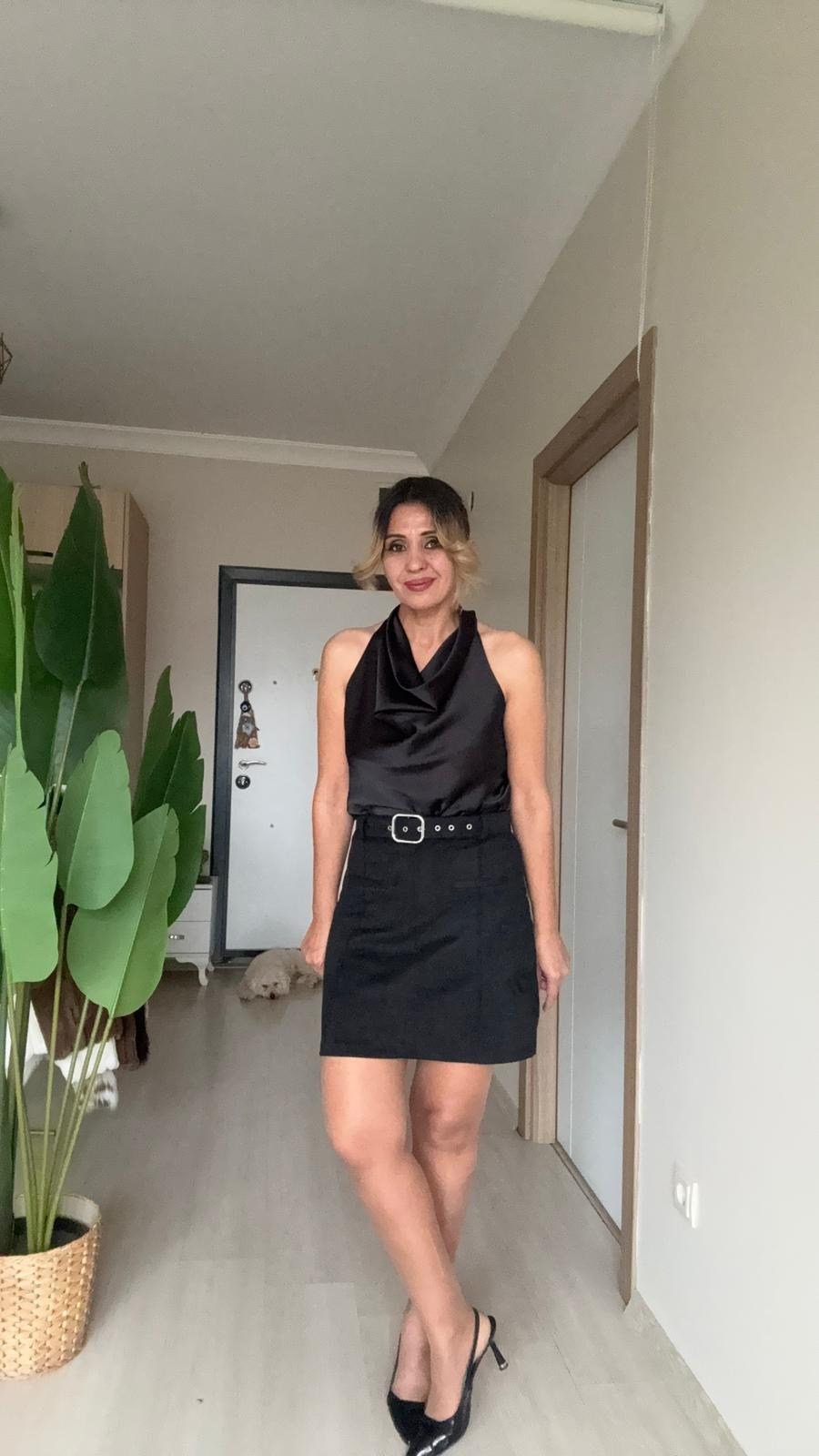 SATEN BULUZ SİYAH