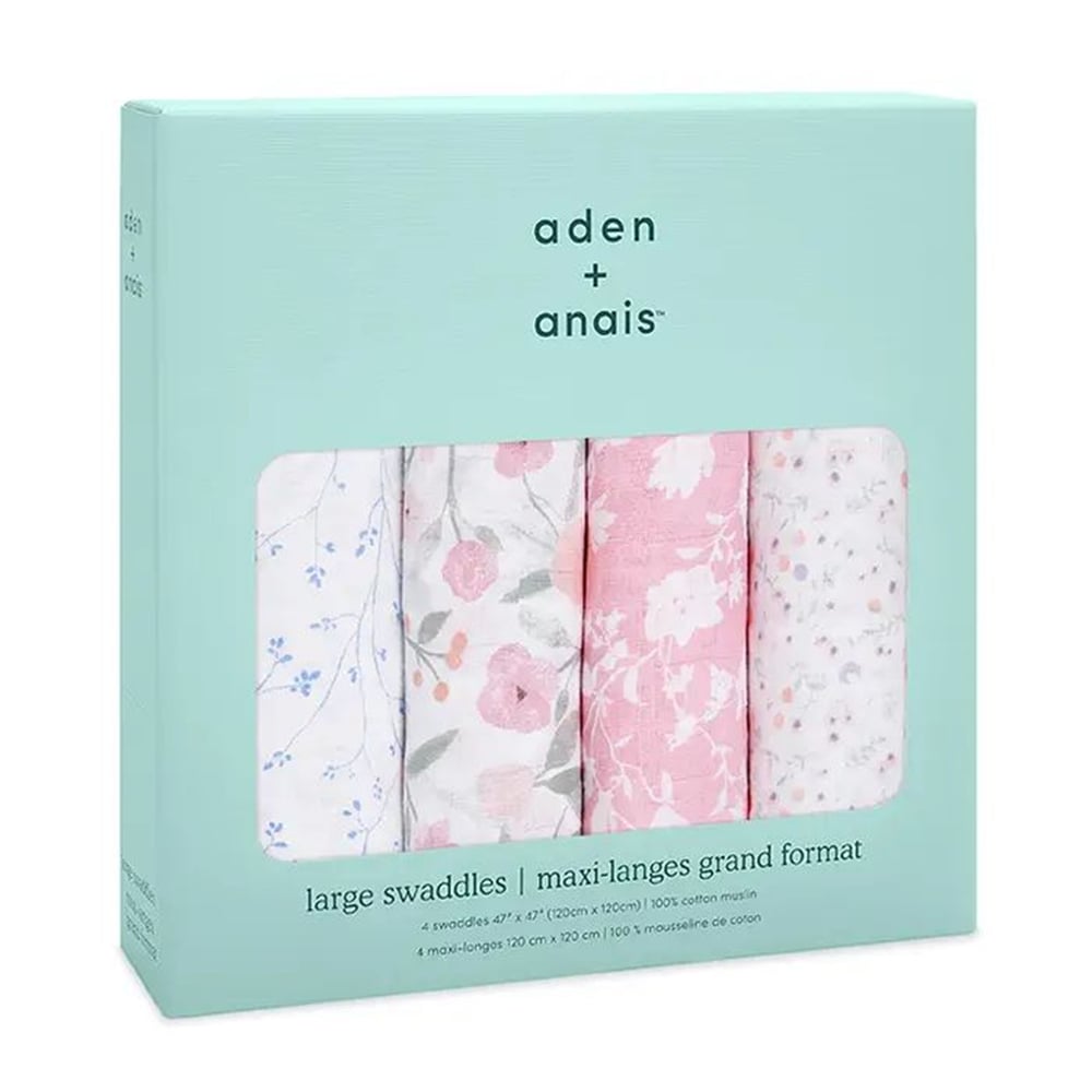 Aden & Anais - Ma Fleur 4lü Kundak Set