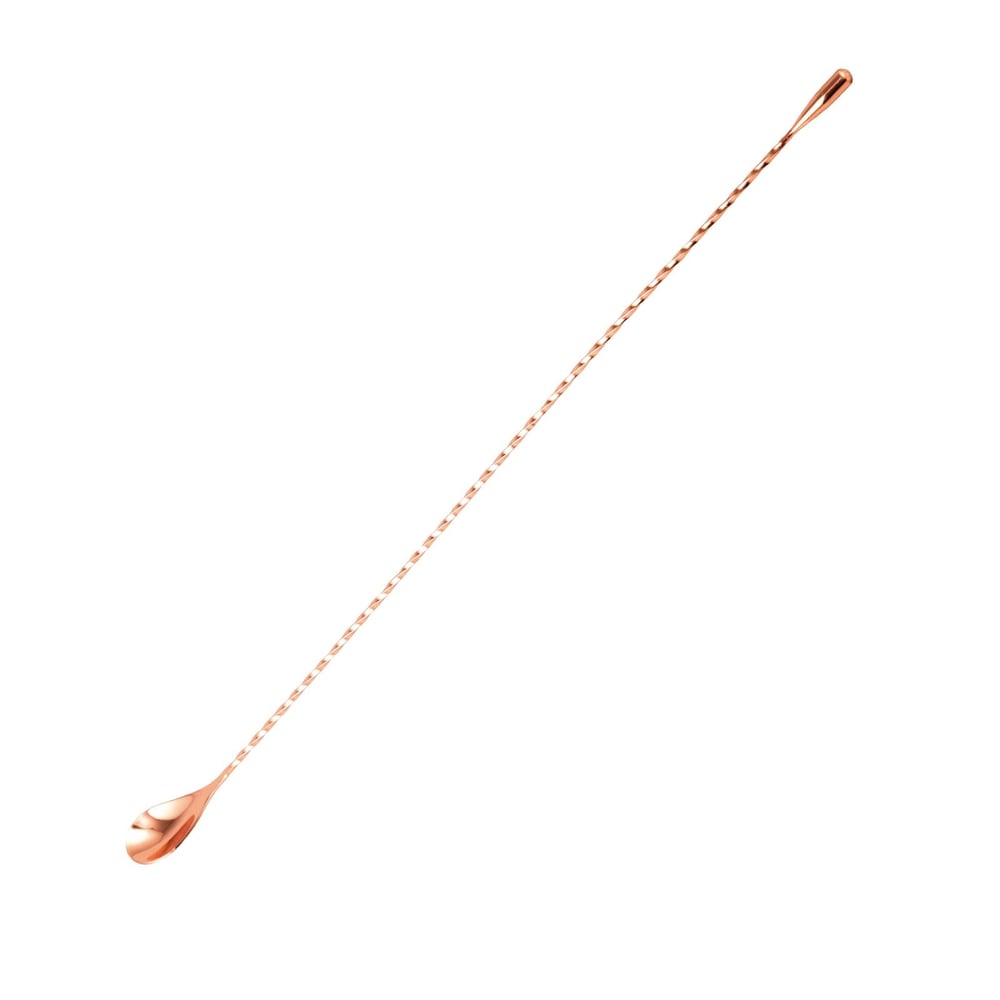 Burgulu Bar Kaşığı Bakır 50 cm