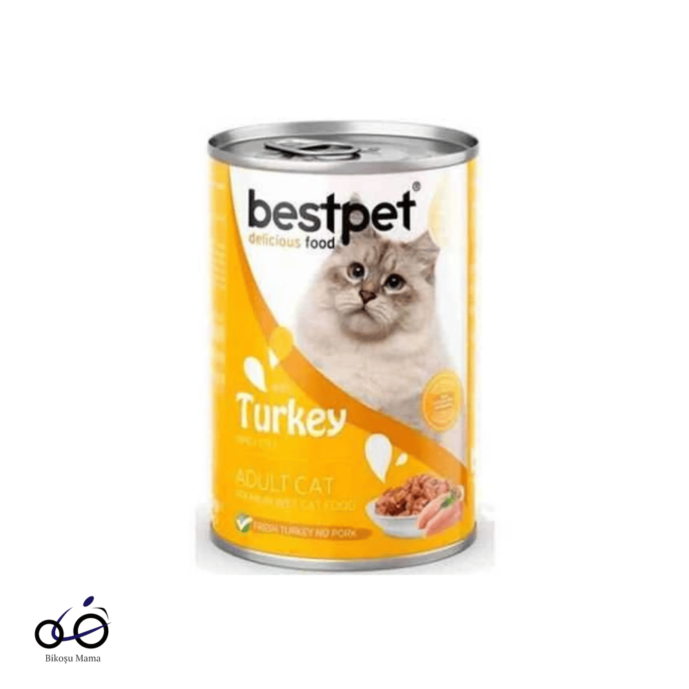 Bestpet Hindi Parça Etli Ve Soslu Yetişkin Kedi Konservesi 400gr