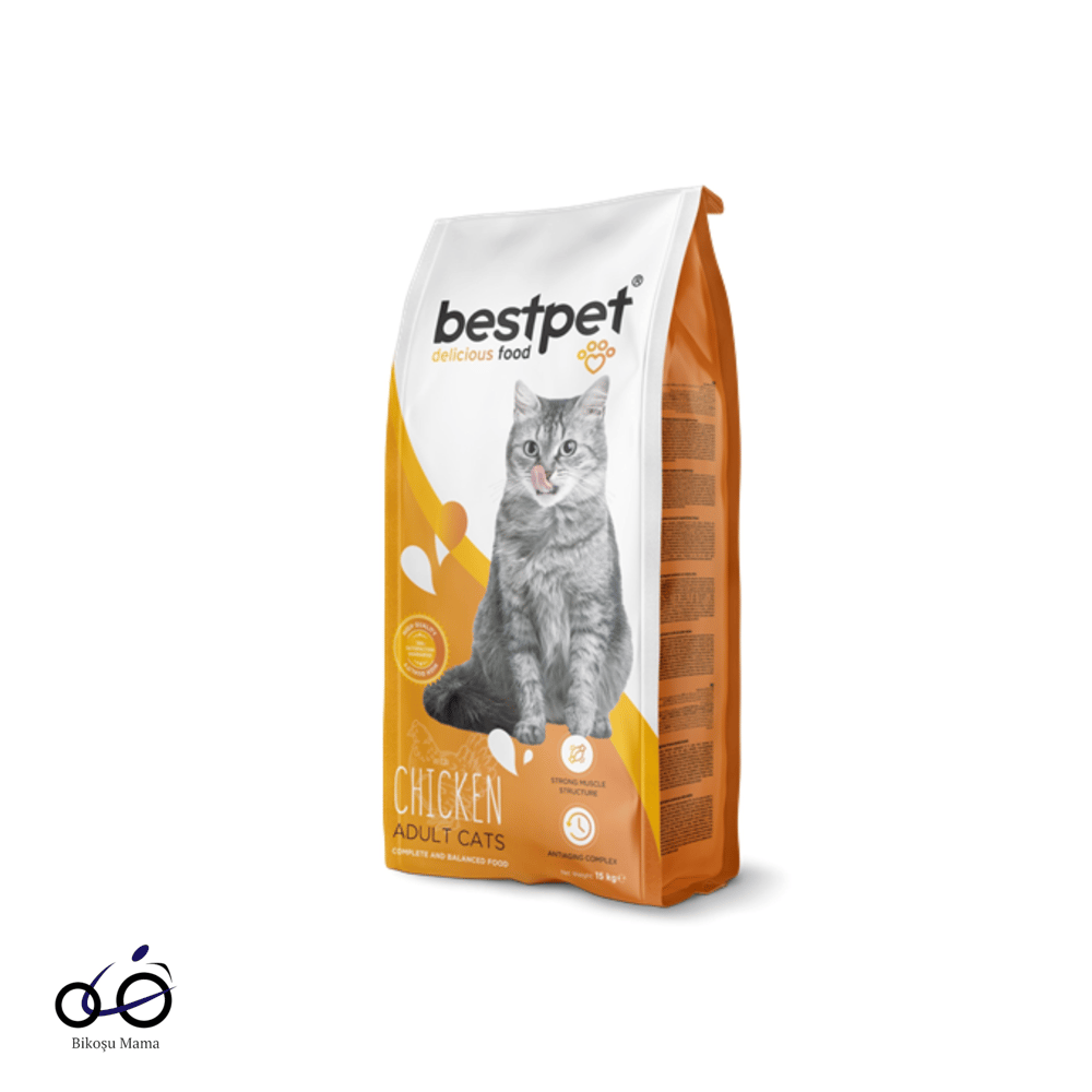 Bestpet Tavuk Etli Yetişkin Kedi Maması 15kg