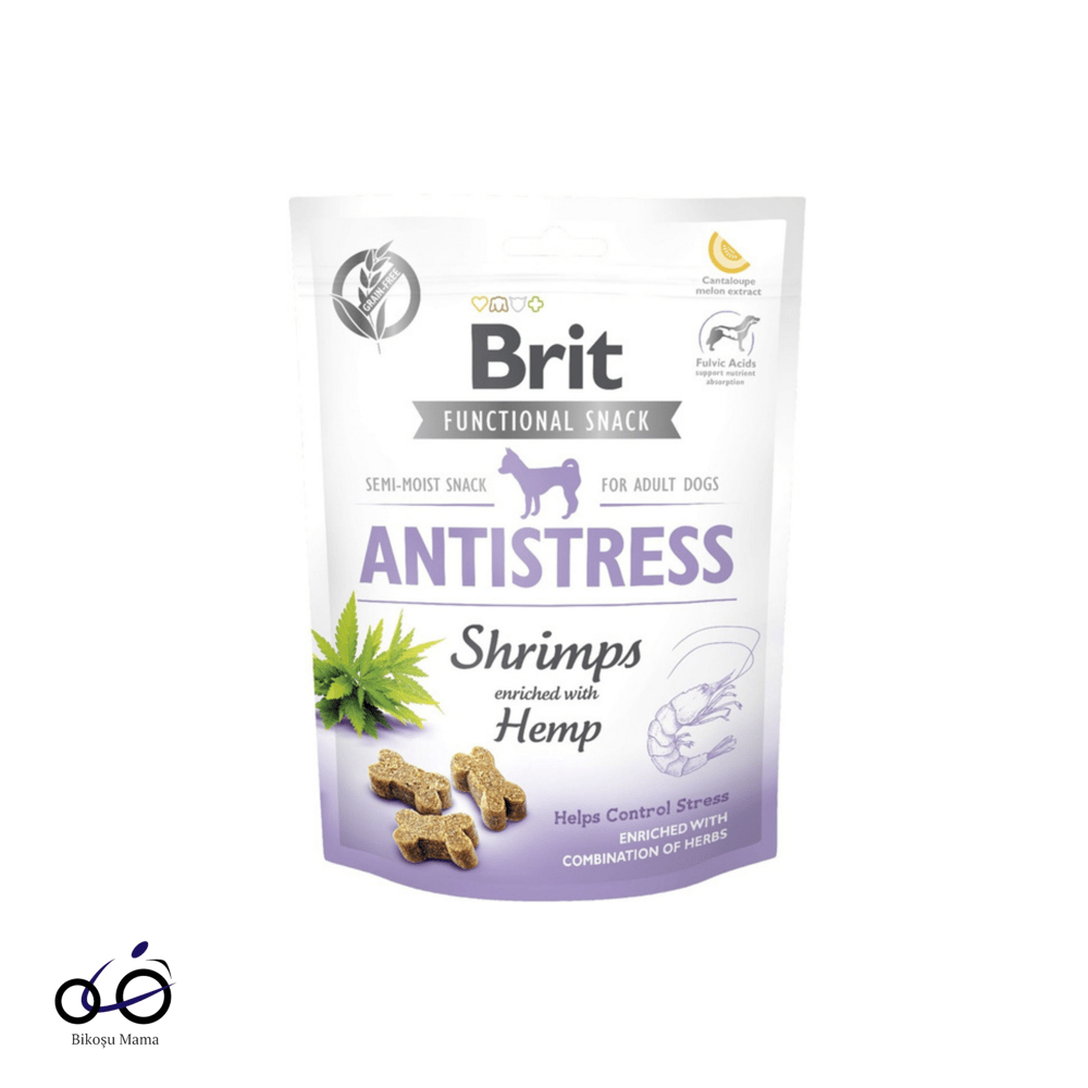 Brit Care Anti-Stress Kenevirli ve Karidesli Sakinleştirici Etkili Köpek Ödülü 150gr