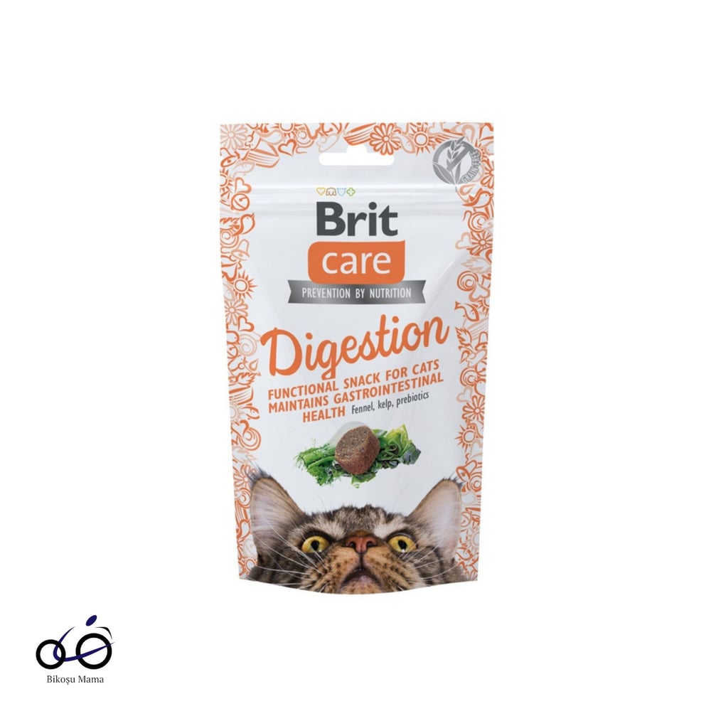 Brit Care Digestion Sindirim Sistemi Destekleyici Tahılsız Kedi Ödülü 50gr