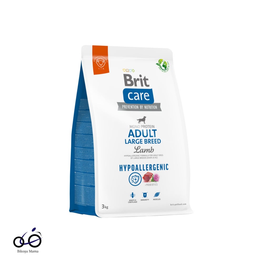 Brit Care Hipoalerjenik Mono Protein Kuzulu Büyük Irk Yetişkin Köpek Maması