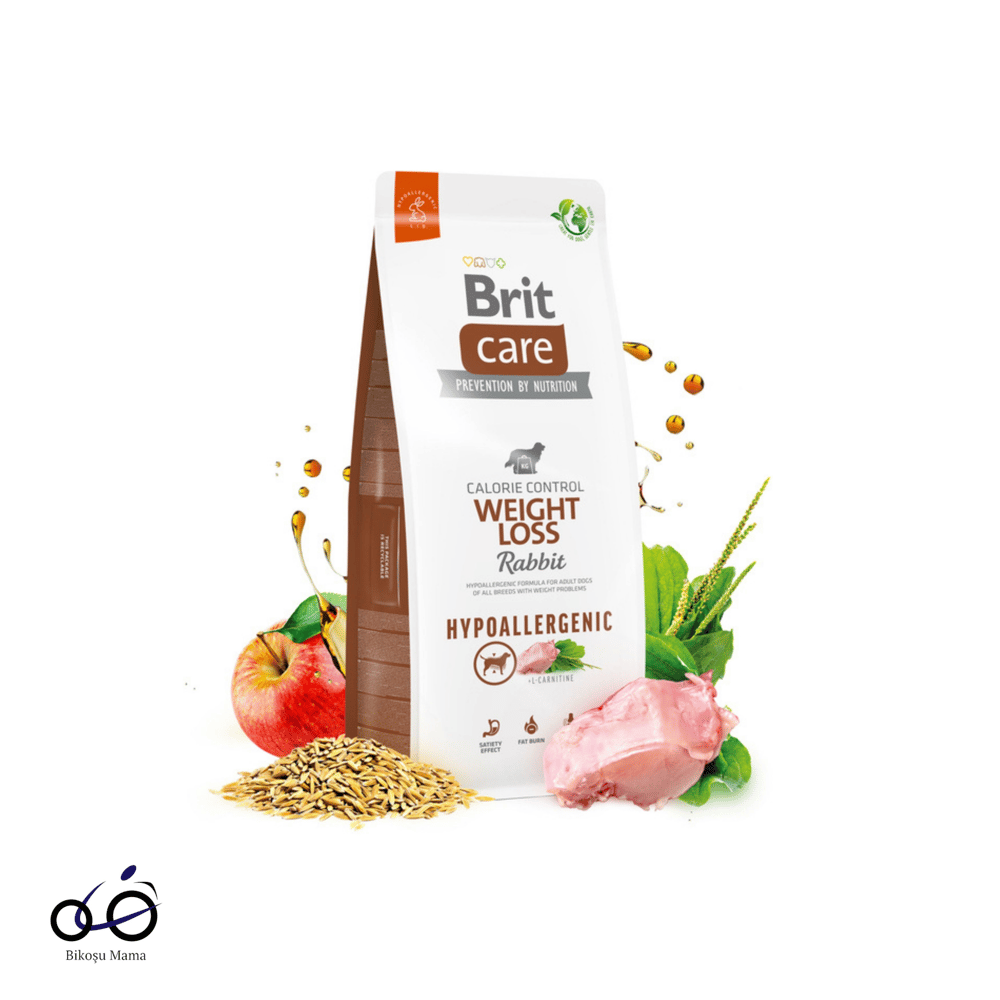 Brit Care Hipoalerjenik Weight Loss Tavşan Etli Kilo Dengeleyici Yetişkin Köpek Maması