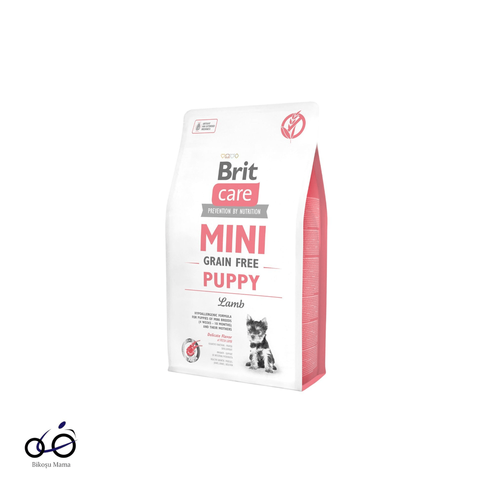 Brit Care Mini Irk Köpekler İçin, Tahılsız, Hipoalerjenik Kuzu Etli Yavru Köpek Maması