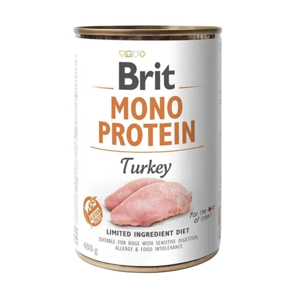  Brit Care Mono Protein Hindili Yetişkin Köpek Konservesi 400gr