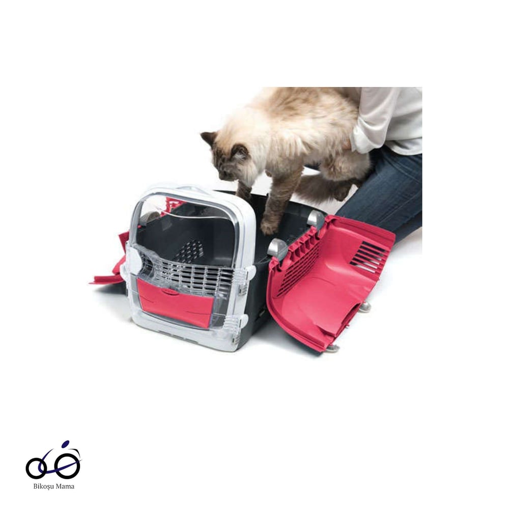 Catit Cabrio Kedi Ve Köpek Taşıma Çantası Kırmızı