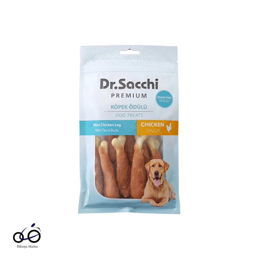 Dr.Sacchi Premium Mini Tavuk Butlu Tahılsız Köpek Ödülü 115gr