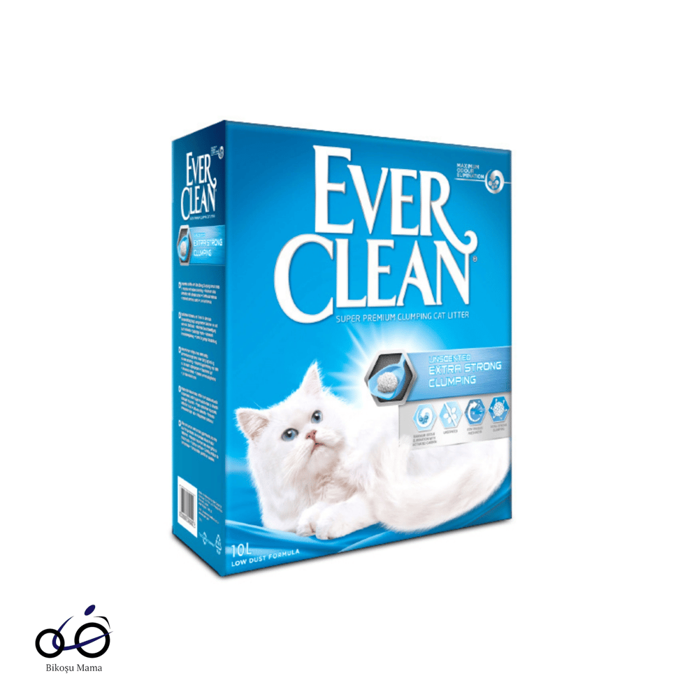 Ever Clean Extra Strength Ekstra Güçlü Kokusuz Topaklanan Kedi Kumu 10L