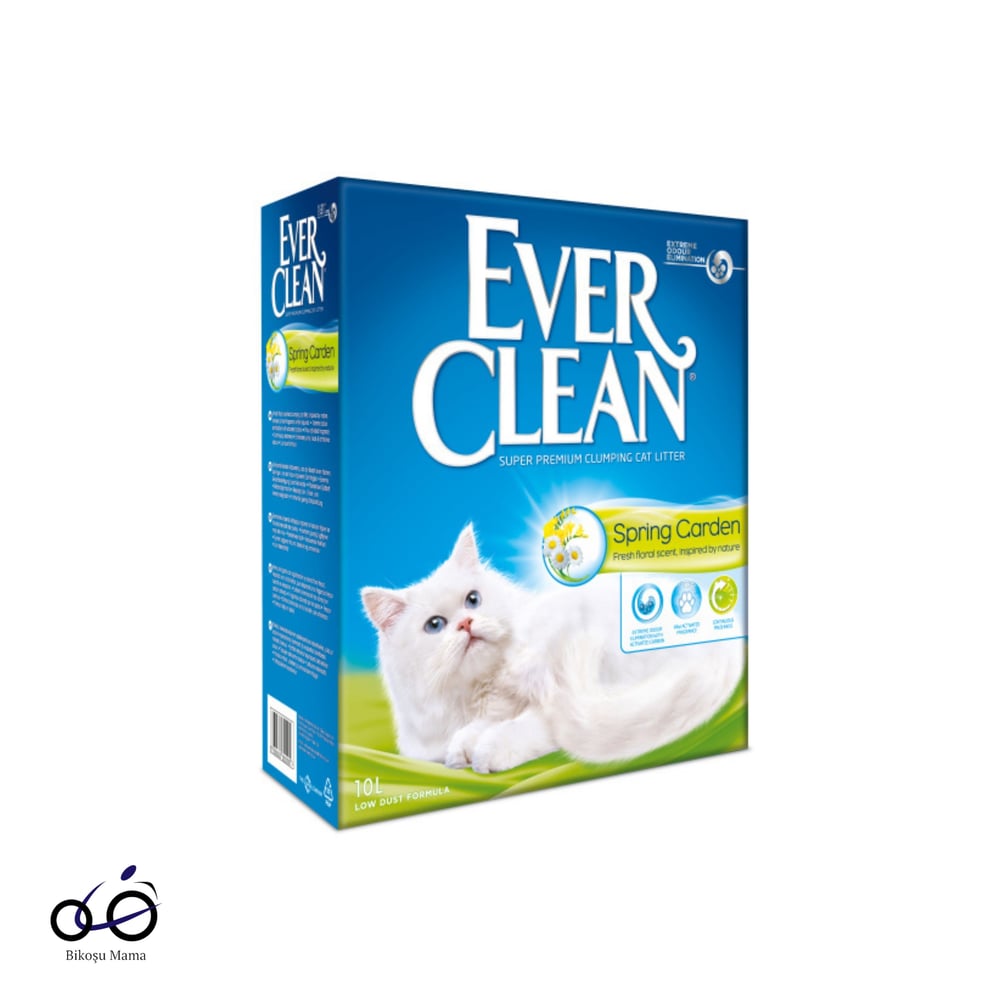 Ever Clean Spring Garden Çiçek Kokulu Topaklanan Kedi Kumu 10L